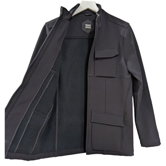 Mission Workshop Men's The Solo Schoeller Soft Shell Black Field Jacket- XS NWOT - Picture 9 of 13